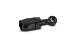 Vibrant 24084 FITS: -8AN Banjo Hose End Fitting for use with M14 or 9/16in Banjo Bolt Aluminum Black Fittings