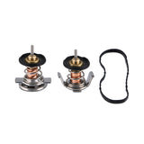 Mishimoto MMTS-F2D-08H FITS: Thermostats FITS: Ford 6.4L Powerstroke High-Temperature Thermostat (Set of 2) Thermostats