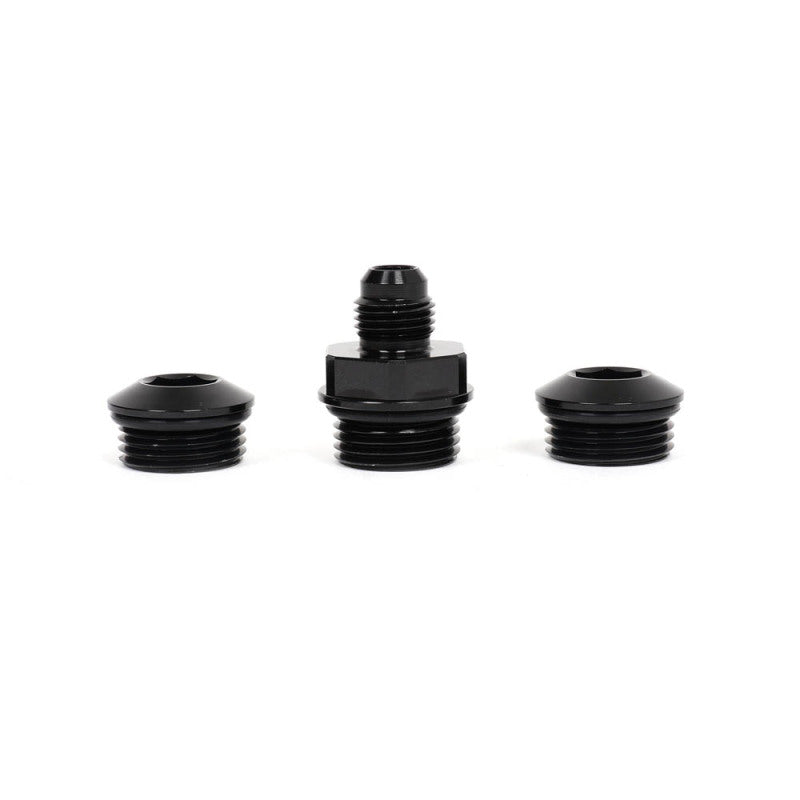 BLOX Racing BXFU-00700-BK FITS: Honda K-Series Xtreme Aluminum Fuel Rail Black Fuel