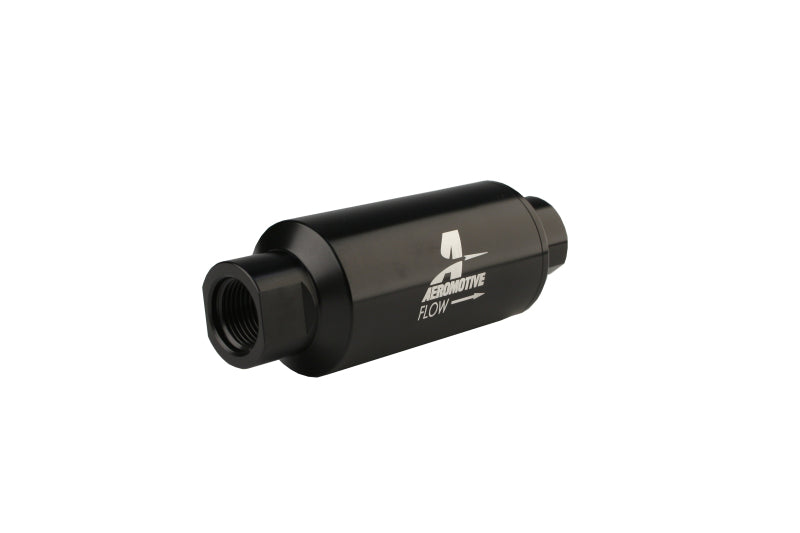 Aeromotive 12321 FITS: In-Line Filter AN-10 Black 10 Micron Fuel Filters