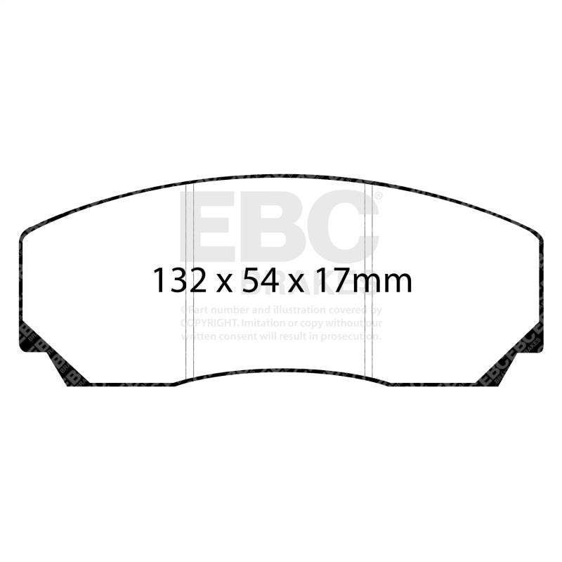EBC DP4002R Brake Pads - Performance
