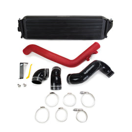 Mishimoto MMINT-CTR-17KBKWRD FITS: Intercooler Kits FITS: 2017+ Honda Civic Type R Intercooler Kit Black Intercooler Red Pipes Intercooler Kits