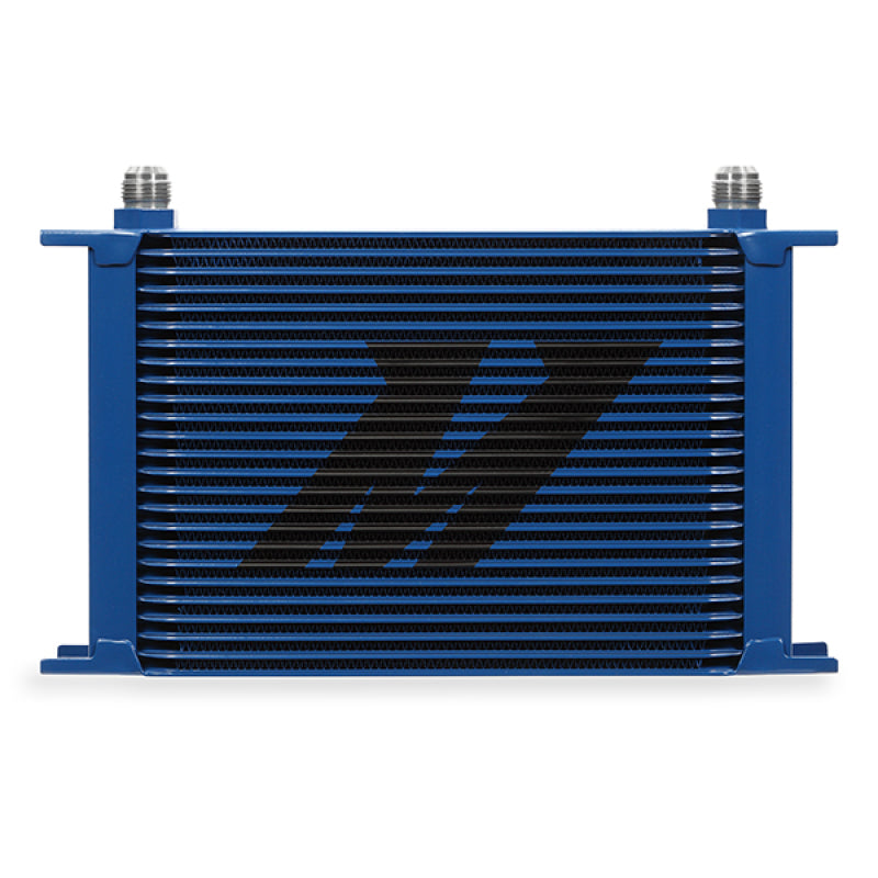 Mishimoto MMOC-25BL FITS: Oil Coolers FITS: Universal 25 Row Oil Cooler Blue Oil Coolers