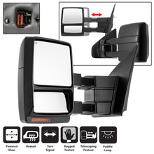 Load image into Gallery viewer, SPYDER 9935381 FITS:xTune Ford F150 07-14 Power Heated Amber LED Signal Telescoping Mirror Left MIR-FF15007S-PWH-AM-L Side Mirrors