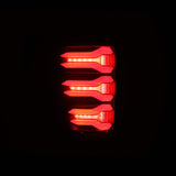 AlphaRex 21-22 Ford F-150 LUXX LED Taillights Black/Red