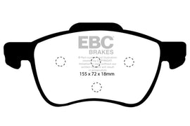 EBC DP31229C Brake Pads - Performance