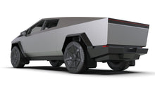 Load image into Gallery viewer, Rally Armor MF112-UR-BLK-MBK FITS: 24-25 Tesla Cybertruck Black UR Mud Flap Metallic Black Logo Mud Flaps