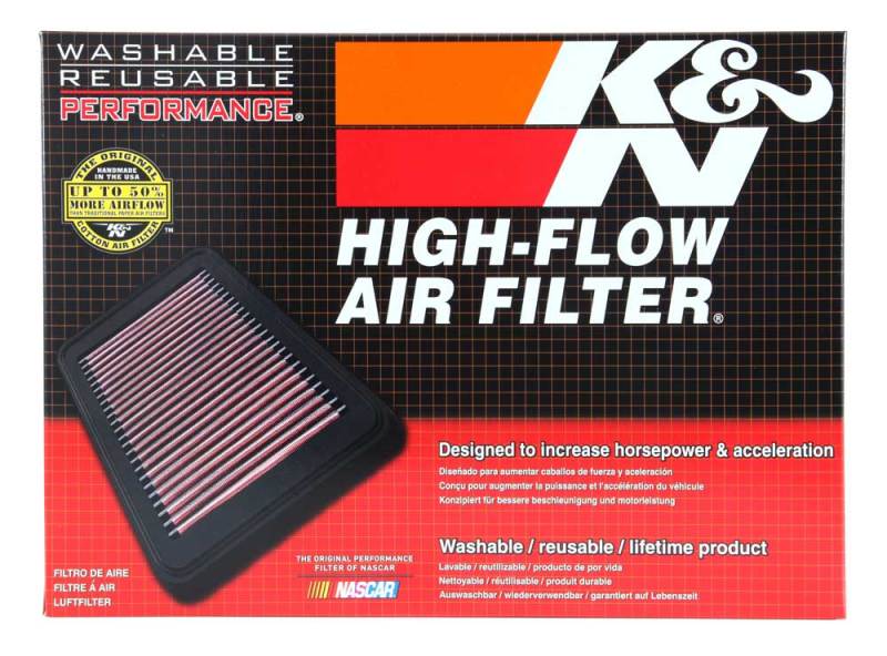 K&N Engineering 33-3140 FITS:K&N 17-20 Mercedes Benz E63 V8-4.0L F/I Replacement Drop In Air Filter Air Filters Drop In