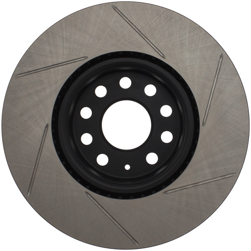 Stoptech 126.33098SR FITS:StopTech Power Slot 06-10 Audi A3 / 08-10 TT / 06-09 VW GTI Mlk V/Passat Right Front Slotted Rotor Brake Rotors Slotted