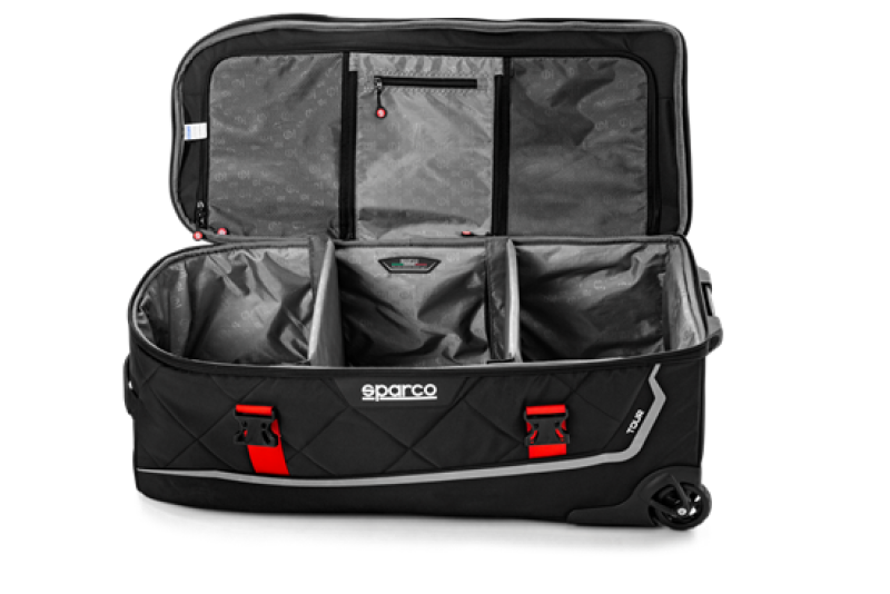 SPARCO 016437NRRS FITS:Sparco Bag Tour BLK/RED Bags Backpacks