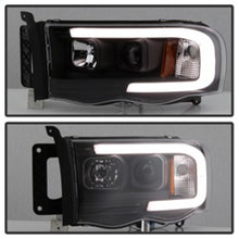 Load image into Gallery viewer, SPYDER 5084606 FITS: 02-05 Dodge Ram 1500 Light Bar Projector Headlights Black (PRO-YD-DR02V2-LB-BK) Headlights