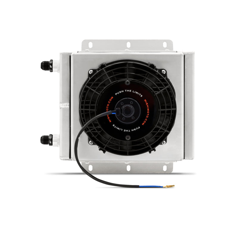 Mishimoto MMOC-23-K FITS: Oil Coolers FITS: Universal Oil Cooler Kit 23 Row Cooler and 1in x 8in Fan Oil Coolers