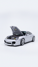 Load image into Gallery viewer, BetterBodies Motorsport Porsche 996 Turbo front lip spoiler, racing style upgrade for 1999-2004 Porsche 996 Turbo front bumper.