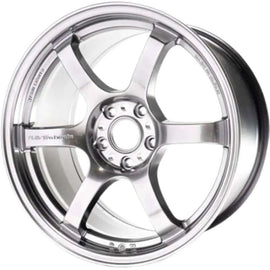 Gram Lights WGIQ22EQNK FITS: 57DR 17x9.0 +22 5-114.3 Grace Silver Wheel Wheels Cast
