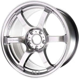 Gram Lights WGIQ38EQNK FITS: 57DR 17x9.0 +38 5-114.3 Grace Silver Wheel Wheels Cast