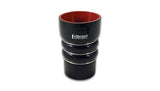 Vibrant 11861 FITS: Silicone Coupling 4 Ply Aramid CAC Hose 3in x 2.5in Inlet/Outlet Black Silicone Couplers & Hoses