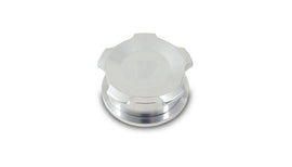 Vibrant 11288 FITS: 1.5in OD Aluminum Weld Bungs w/ Polished Aluminum Threaded Cap Bungs