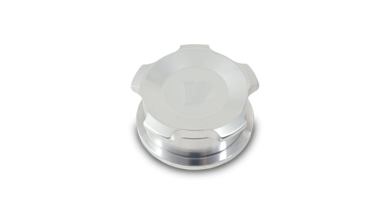 Vibrant 11290 FITS: 2in OD Aluminum Weld Bungs w/ Polished Aluminum Threaded Cap (incl. O-Ring) Bungs