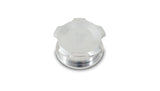 Vibrant 11288 FITS: 1.5in OD Aluminum Weld Bungs w/ Polished Aluminum Threaded Cap Bungs