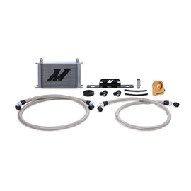 Mishimoto MMOC-CSS-10TSL FITS: 10-15 Chevrolet Camaro SS Thermostatic Oil Cooler Kit Silver Oil Coolers