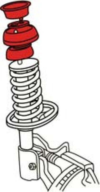 SPC Performance 81340 FITS: 99-05 VW Golf/Jetta/00-06 Audi TT Front Adjustable Strut Mount Shock Mounts & Camber Plates