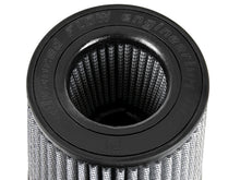 Load image into Gallery viewer, aFe 21-91004 FITS: MagnumFLOW Pro DRY S Universal Air Filter 3in F / 6in B / 4.5in T (Inv) / 7in H Air Filters Universal Fit