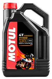 Motul 104098 FITS: 4L 7100 4-Stroke Engine Oil 10W50 4T Motor Oils