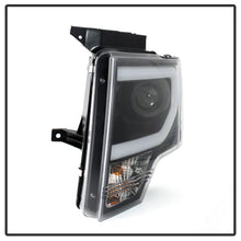 Load image into Gallery viewer, SPYDER 5077592 FITS: Ford F150 09-14 Projector Headlights Halogen Model- Light Bar DRL Blk PRO-YD-FF15009-LBDRL-BK Headlights