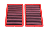 BMC FB443/03 FITS: 04-09 Ferrari F430 4.3L V8 Replacement Panel Air Filter (Full Kit) Air Filters Drop In