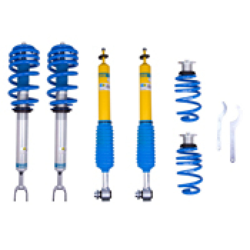 Bilstein 47-116573 FITS: B14 2006 Audi A6 Base Front and Rear Suspension Kit Coilovers