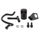 Mishimoto MMBCC-C8-20P FITS: Oil Catch Cans FITS: 2020+ Chevrolet Corvette C8 Baffled Oil Catch Can Kit (PCV Side) Black Oil Catch Cans