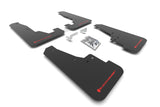 Rally Armor MF55-UR-BLK/RD FITS: 16-25 Dodge Durango GT/Hellcat/RT/SRT 392/SXT Black UR Mud Flap Red Logo Mud Flaps