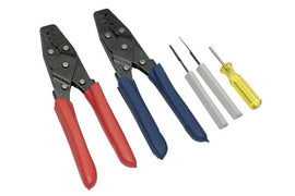 Haltech HT-070300 FITS: Dual Crimper Set Includes 3 Pin Removal Tools Tools