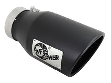 Load image into Gallery viewer, aFe 49T40601-B12 FITS: Diesel Exhaust Tip Bolt On Black 4in Inlex x 6in Outlet x 12in Catback