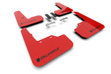 Rally Armor MF92-UR-RD/BLK-X FITS: 22-25 Subaru WRX Red UR Mud Flap Altered Font Black Logo Mud Flaps