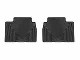 WeatherTech 25-25 Toyota Camry 2nd Row Rear All-Weather Floor Mats - Black