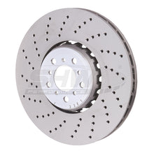 Load image into Gallery viewer, SHW Performance BFL48501 FITS: -SHW 15-18 BMW X5 M 4.4L Left Front Cross-Drilled Lightweight Brake Rotor Brake Rotors Drilled