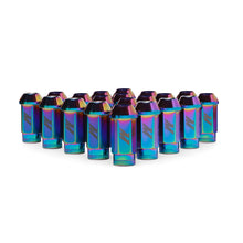 Load image into Gallery viewer, Mishimoto MMLG-15-20LNC FITS: Aluminum Locking Lug Nuts M12x1.5 20pc Set Neo Chrome Lug Nuts