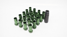 Load image into Gallery viewer, Wheel Mate 32906DG FITS: 12x1.50 48mm Muteki SR48 Dark Green Open End Lug Nuts Lug Nuts