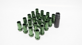 Wheel Mate 32906DG FITS: 12x1.50 48mm Muteki SR48 Dark Green Open End Lug Nuts Lug Nuts
