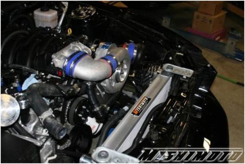 Mishimoto MMRAD-MUS-05 FITS: Radiators FITS: 05+ Ford Mustang Manual Aluminum Radiator Radiators