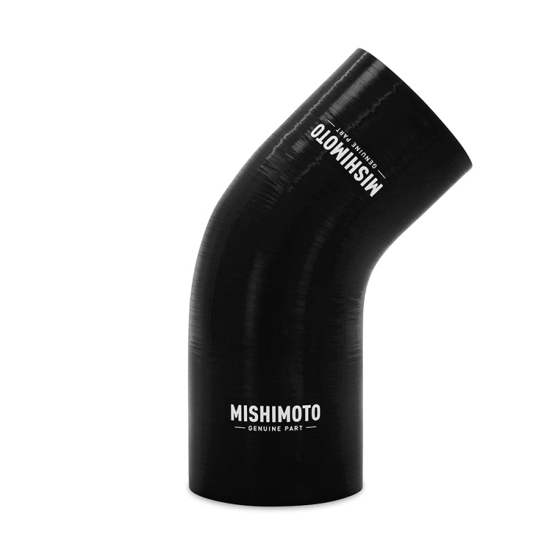 Mishimoto MMCP-R45-27530BK FITS: Silicone Couplers & Hoses FITS: Silicone Reducer Coupler 45 Degree 2.75in to 3in Black Silicone Couplers & Hoses
