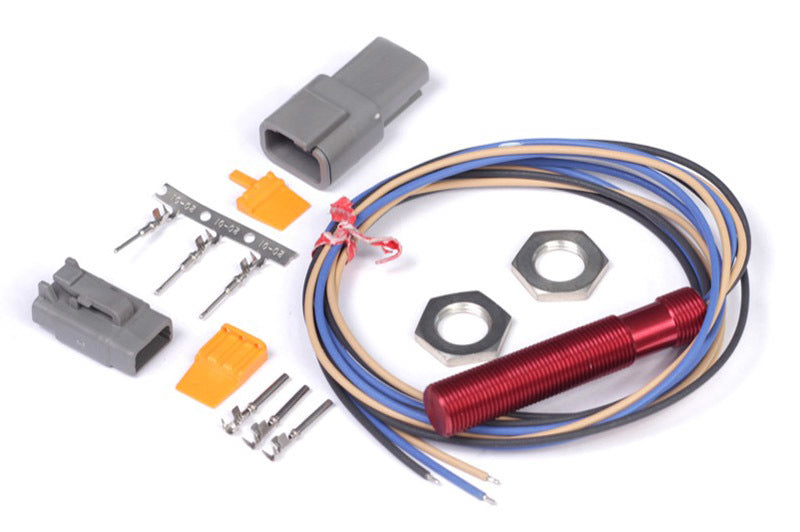 Haltech HT-010610 FITS: Red Single Channel Hall Effect Sensor M12x1.0 (Wheel Speed/Crank/Cam) Data Acquisition