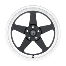 Load image into Gallery viewer, Forgestar F09188022P15 FITS: F091 18X8.0 D5 Drag 5X120 ET15 BS5.125 Gloss Black w/ Machine Lip 78.1 Wheels Cast