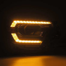 Load image into Gallery viewer, AlphaRex 880751 FITS: 12-15 Toyota Tacoma LUXX LED Projector Headlights Plank Style Black w/DRL Headlights