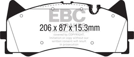 EBC DP32298C Brake Pads - Performance