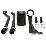 Mishimoto MMBCC-FIST-14PBE FITS: 2014+ Ford Fiesta ST Baffled Oil Catch Can Kit Black Oil Catch Cans