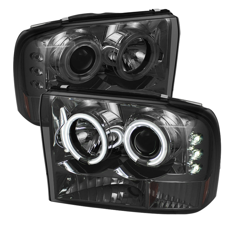 SPYDER 5010360 FITS: Ford F250 Super Duty 99-04 Projector Version 2 LED Halo LED Chrm PRO-YD-FF25099-1P-G2-C Headlights