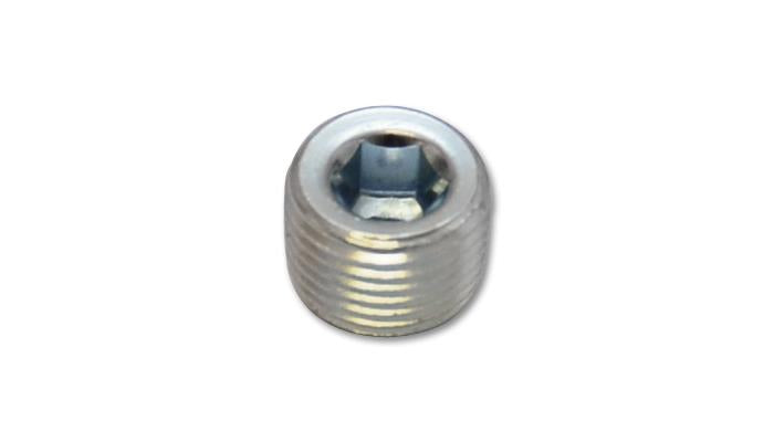 Vibrant 11147 FITS: 1/8in NPT Male Plug for EGT weld bung Zinc Plated Mild Steel Fittings