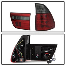 Load image into Gallery viewer, SPYDER 5000842 FITS: BMW E53 X5 00-06 4PCS Euro Style Tail Lights- Red Smoke ALT-YD-BE5300-RS Tail Lights
